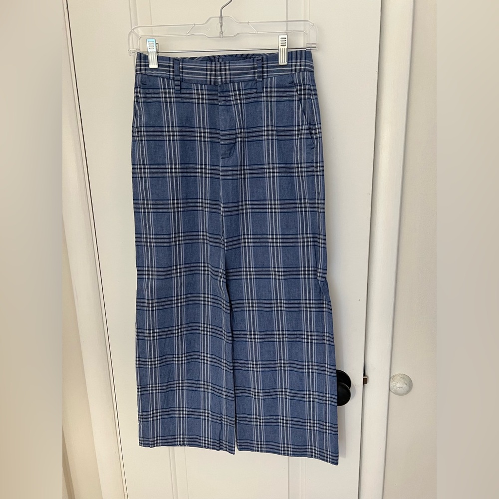 Banana Republic | plaid trousers